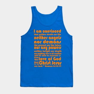 Romans Scripture Tee Tank Top